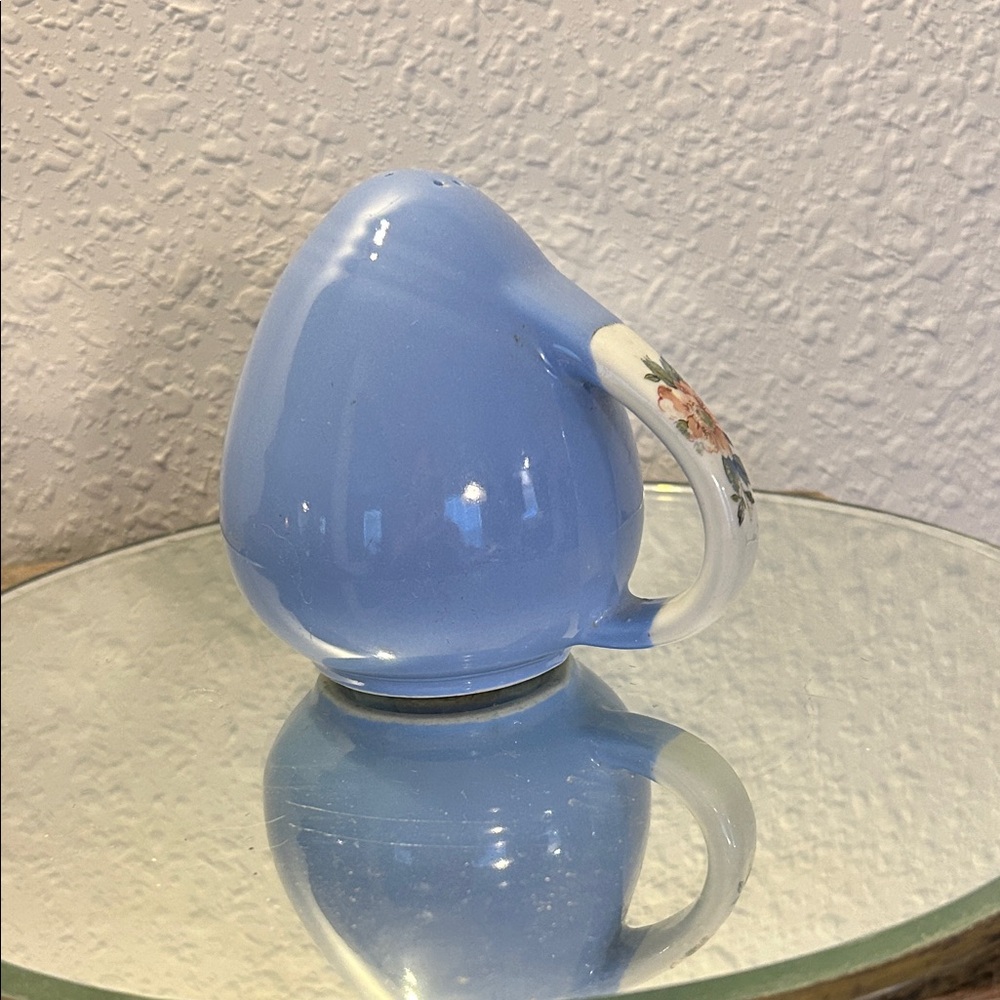 Blue Hall China Salt Shaker Rose Parade